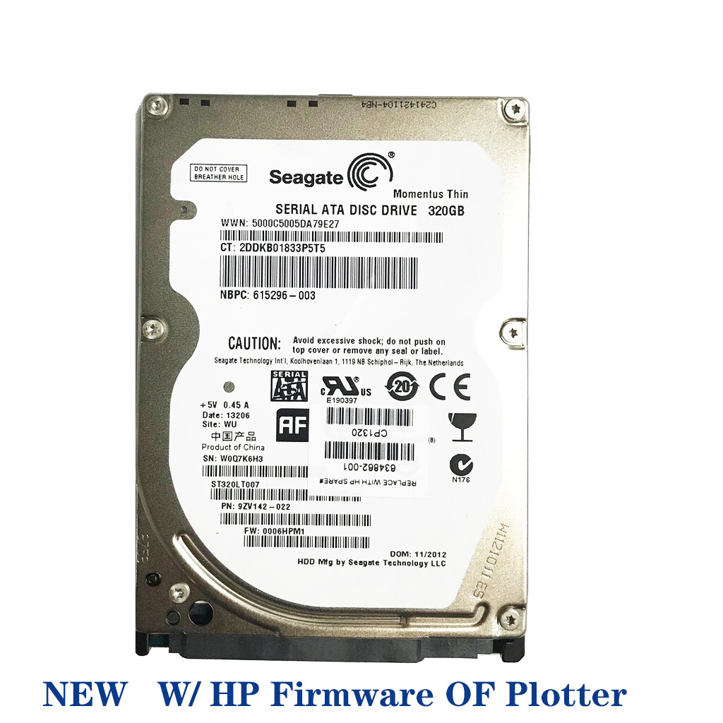 320G HDD For HP DesignJet T795 Hard Drive Disk OF Formatter CN727- CR649 NEW