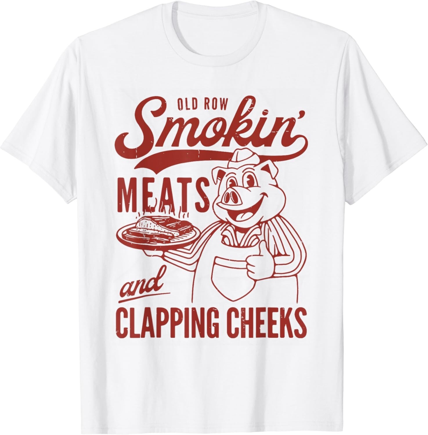 Vecchia Fila Smokin_ Maglietta Unisex Carne e Guance Battite Regali Divertenti