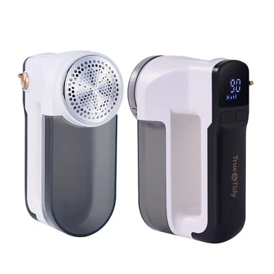 True & Tidy LED Turbo Fabric Shaver With Digital Display And LED Light