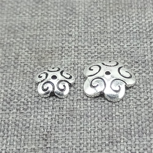 30pcs of 925 Sterling Silver Spiral Bead Caps for Bracelet Necklace 6mm 8mm - Picture 1 of 7