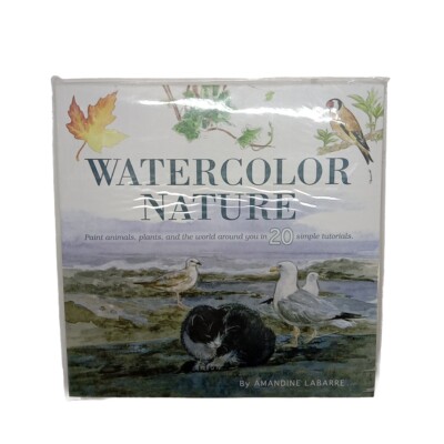 Watercolor Nature: Learn to Paint An... by Amandine Labarre Paperback / softback