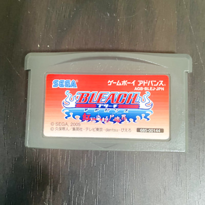 Bleach Nintendo Game Boy Advance Sega 2005 Japanese version AGB-P-BLEJ Cartridge