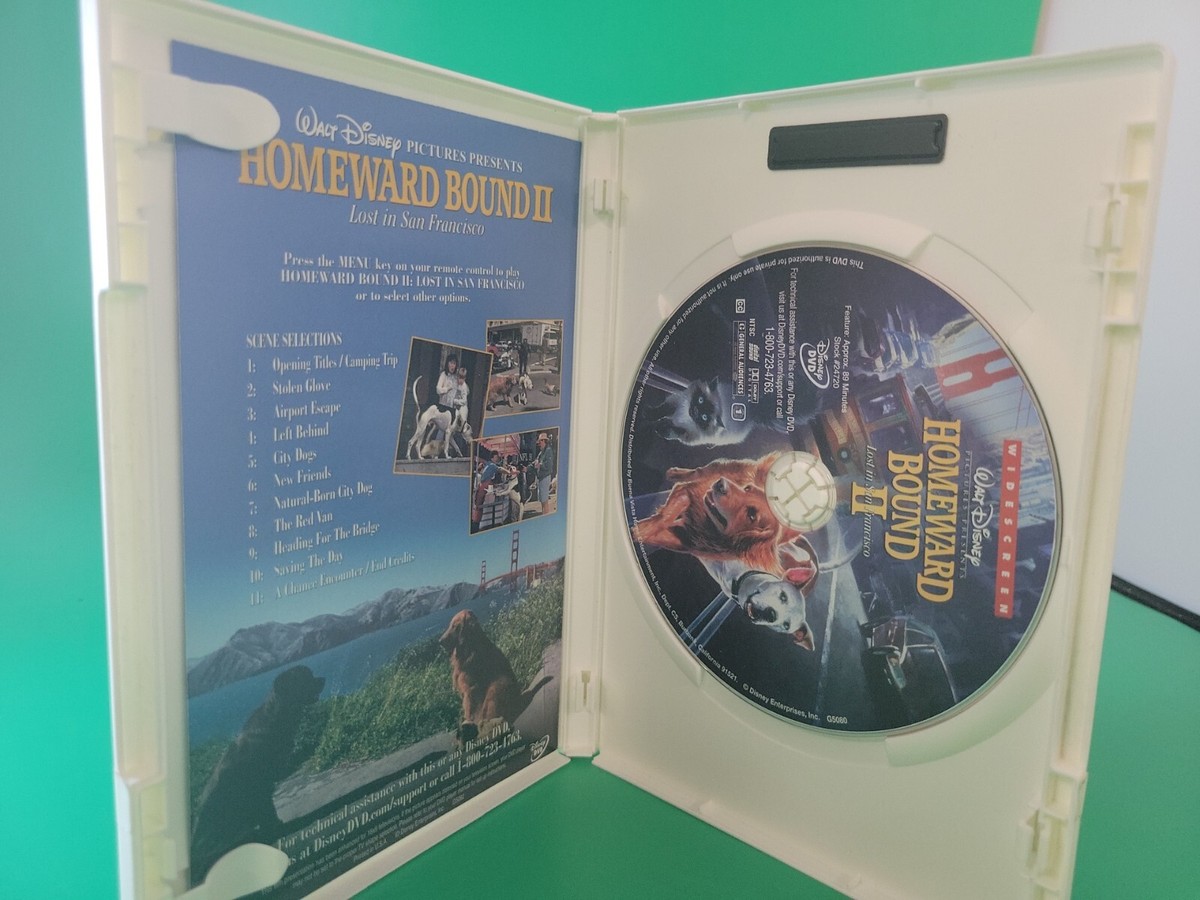 Homeward Bound II - Lost in San Francisco DVD 786936169720| eBay