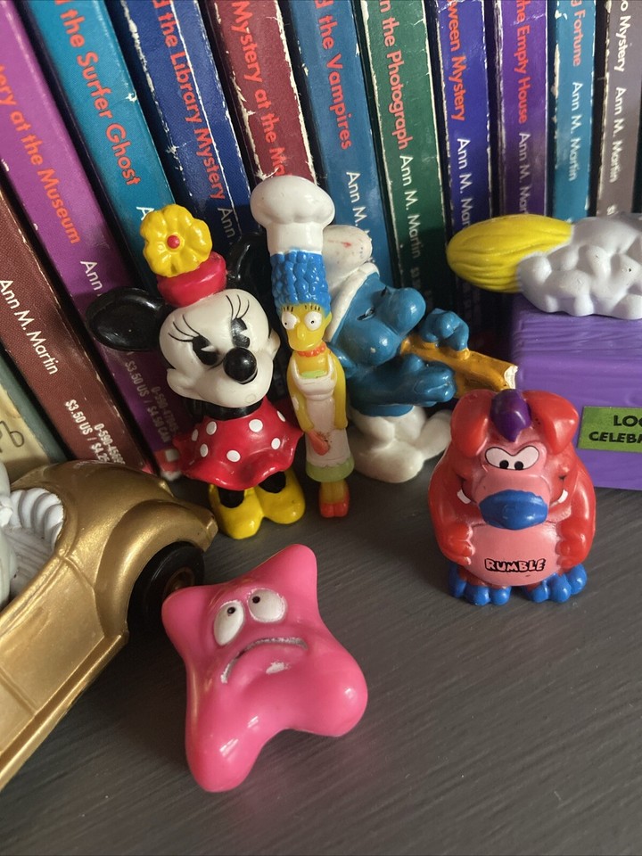 Vintage Small Toys McDonald’s, Disney, Minnie Mouse, Simpson’s