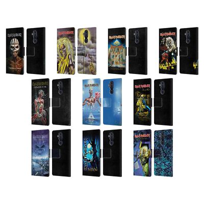 OFFICIAL IRON MAIDEN ALBUM COVERS LEATHER BOOK WALLET CASE FOR NOKIA PHONES