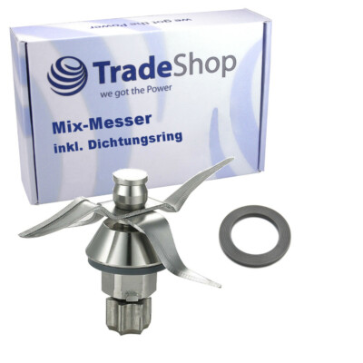 Teigmesser Für Thermomix TM31 - Edelstahl Ersatzmesser Mixer Zubehör