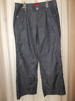 VERO MODA Indigo BLUE JEANS Style Casual PANTS Junior Women's  SIZE  32W X 29L