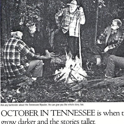 Jack Daniel's Halloween Spooky Tennessee WYOOTER Tale Original Print 1/2 Page Ad - Picture 6 of 9