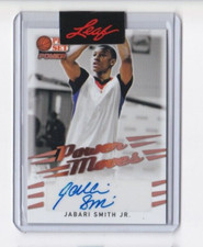 JABARI SMITH 2022 LEAF PROSET POWER-POWER MOVES AUTOGRAPHED ROOKIE-SHIPS FREE