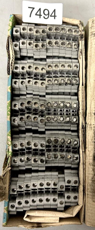 Phoenix Contact D-32825 Blomberg Terminal Block 600V 50A Pack of 50 - Image 2 of 2