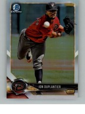 2018 Bowman Draft #BDC-108 Jon Duplantier Chrome Refractors