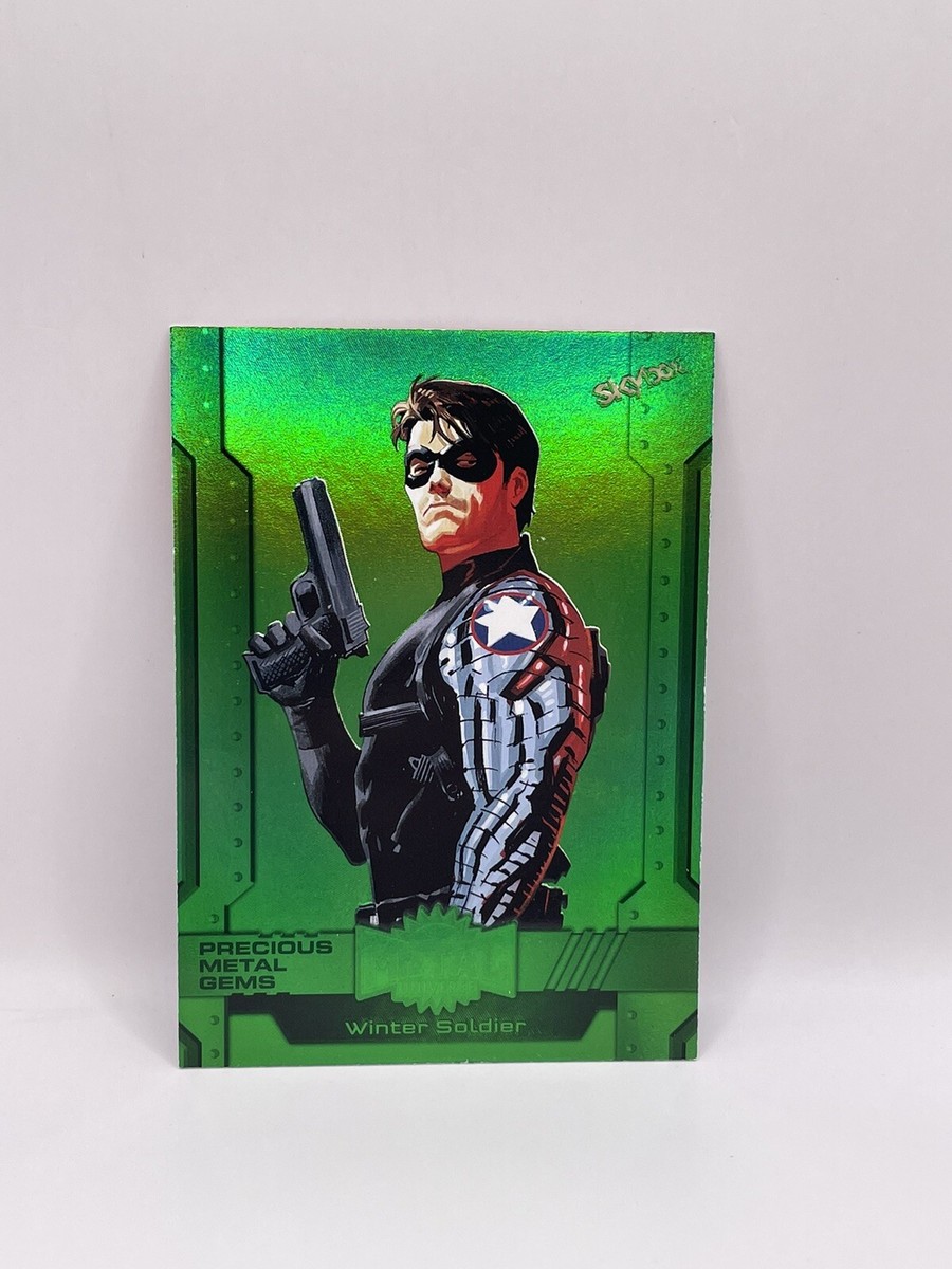 2024 Marvel Metal Universe Avengers Winter Soldier Green PMG 