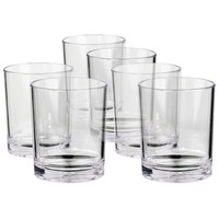 Classic Premium Quality Plastic 14oz Rocks Tumbler | Set Of 6 Classic Premium Quality Plastic 14oz Rocks Tumbler | Set Of 6
