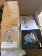 Assa Abloy 41-6000-0504-999 Handicap Door Access Switch 6 Square Control Stainle