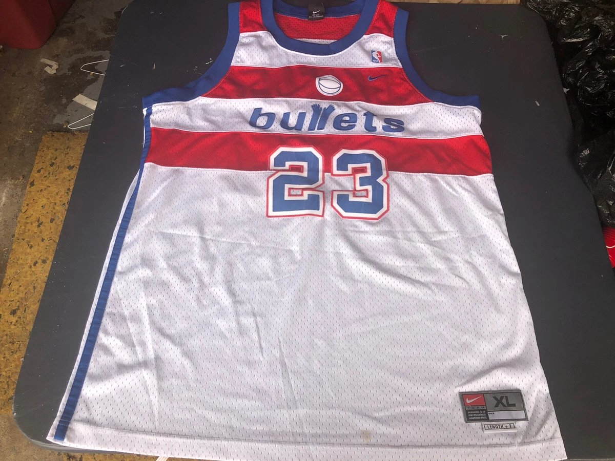 Michael jordan hotsell washington bullets jersey