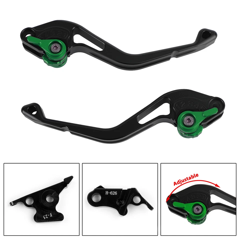 NEW Short Clutch Brake Lever fit for Honda GROM CBR250R CBR300R CBR500R D1 S2 Foto 4 de 4
