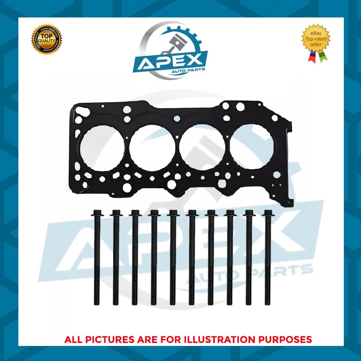 MAZDA 3 6 CX5 2.2 D DIESEL ENGINE SHY1 SHY4 HEAD GASKET & HEAD