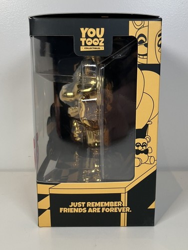 Youtooz FNAF Five Nights at Freddy's Gold Chrome Freddy Limited Rare New - Picture 4 of 7