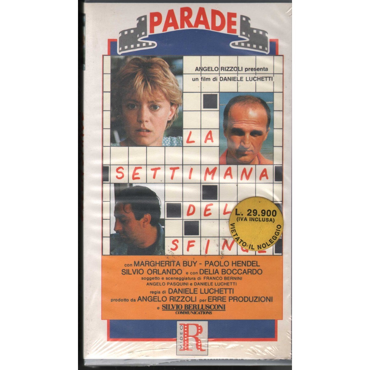 La Settimana Della Sphinge VHS Daniele Luchetti Univideo - PAR37 Sealed