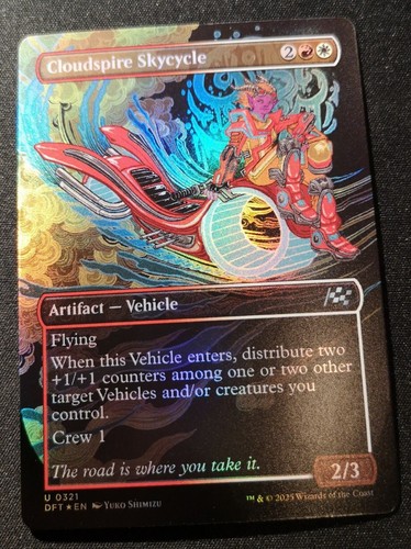 Cloudspire Skycycle - Foil - Showcase - DFT - MTG - NM - EN - 0321