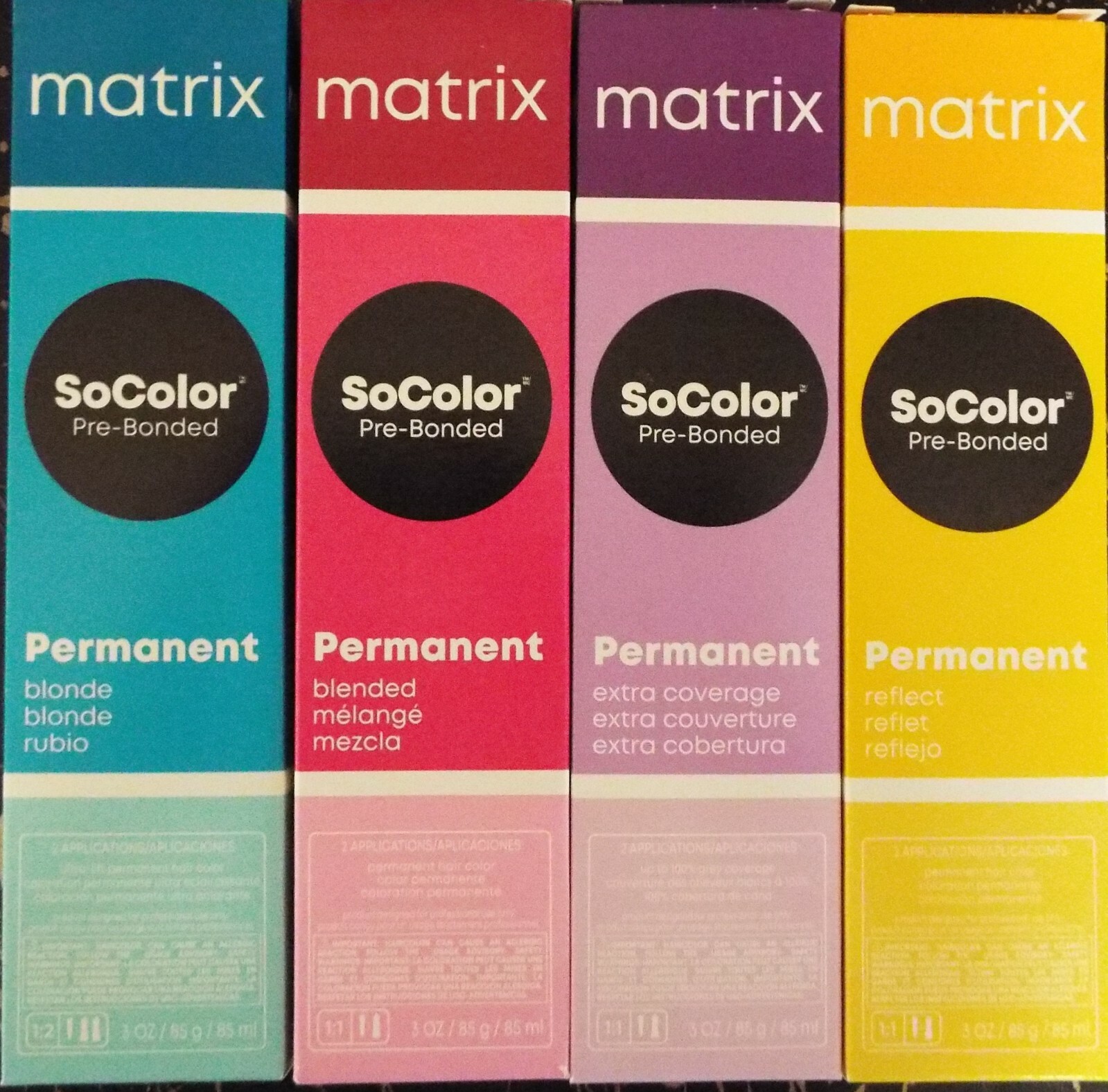 Permanent Hair Color 3oz -pick Your Color