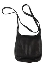 Fossil Womens Brown Leather Crossbody Strap Crescent Bag