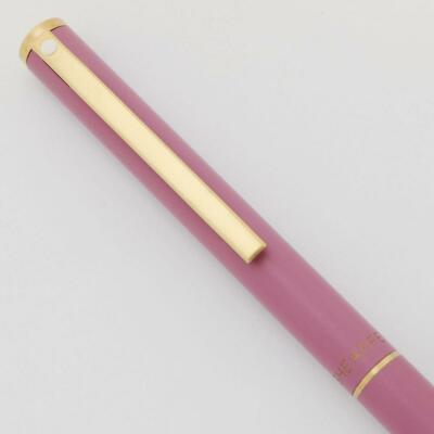 Sheaffer Fashion I Ballpoint Pen (#748) - Tea Rose w Gold Trim (New Old Stock)