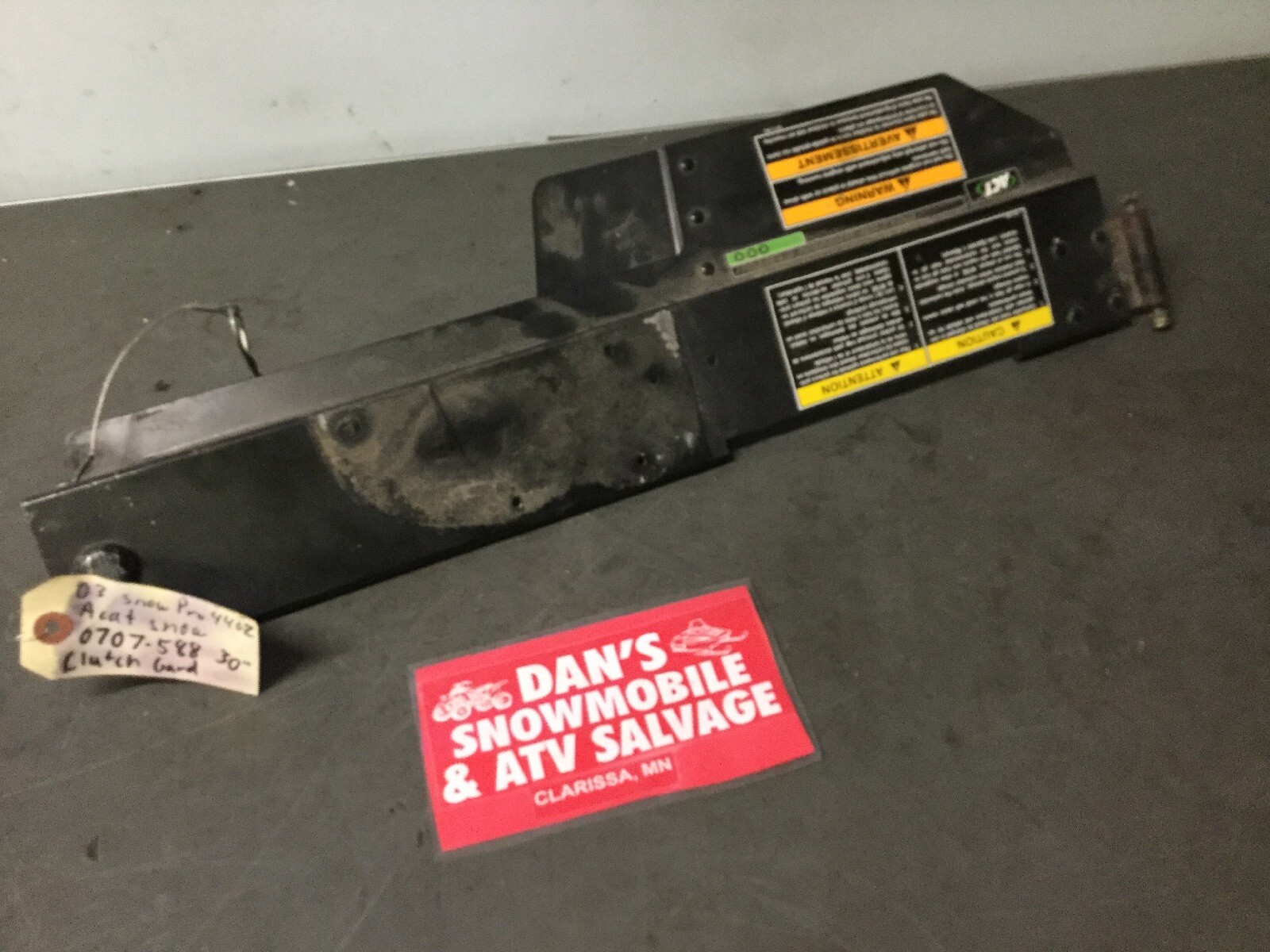 Arctic Cat 2003 Sno Pro Z 440 Snowmobile Clutch Guard 0707-588-image