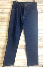 Rustler Mens Regular Fit Straight Leg heavyweight Jeans 100 Cotton Blue Size 36