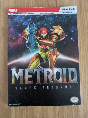 Metroid Samus Returns 3DS Official Guide Lösungsbuch Englisch Spieleberater