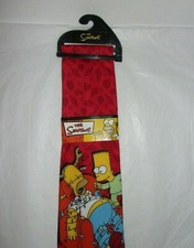 Homer Bart Simpson Christmas Novelty Neck Tie by: Matt Groening
