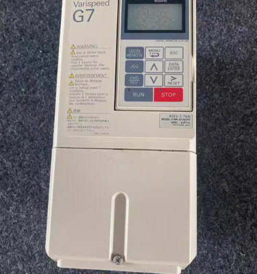 Used & Tested YASKAWA CIMR-G7A43P7 Frequency Converter 3.7KW 380V