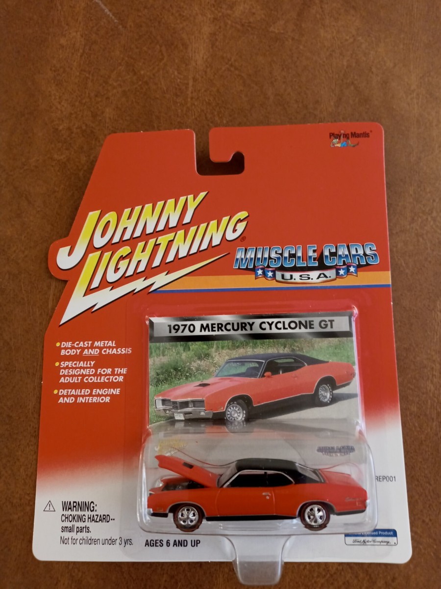 1970 Mercury Cyclone GT NOS Red Johnny Lightning 351 429 SCJ Cobra