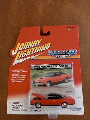 1970 Mercury Cyclone GT NOS Red Johnny Lightning 351 429 SCJ Cobra