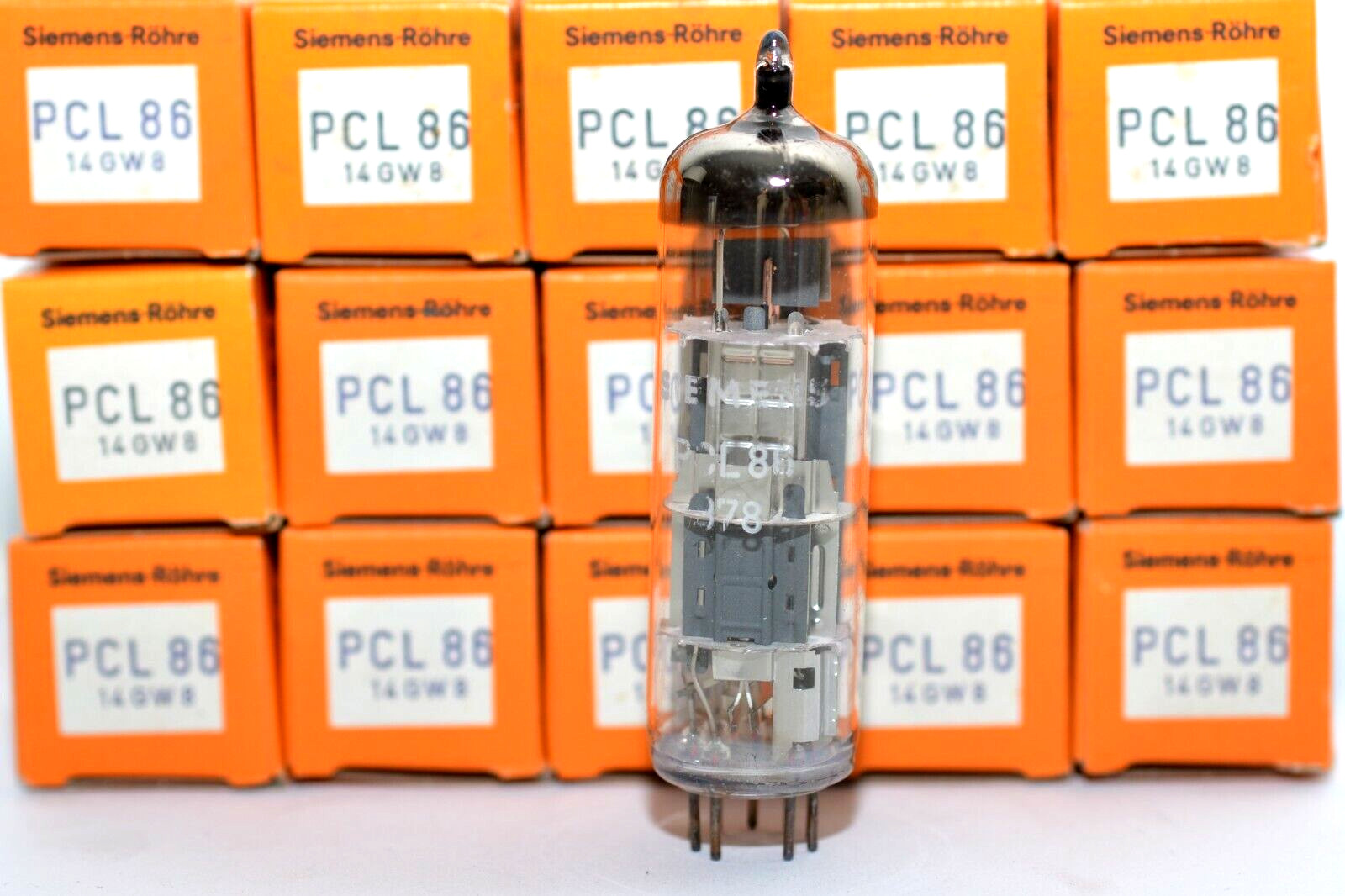 Vintage Siemens PCL86 / 14GW8, Verstärker-Radio-Röhre, Vacuum Amp Tube, NIB, NOS