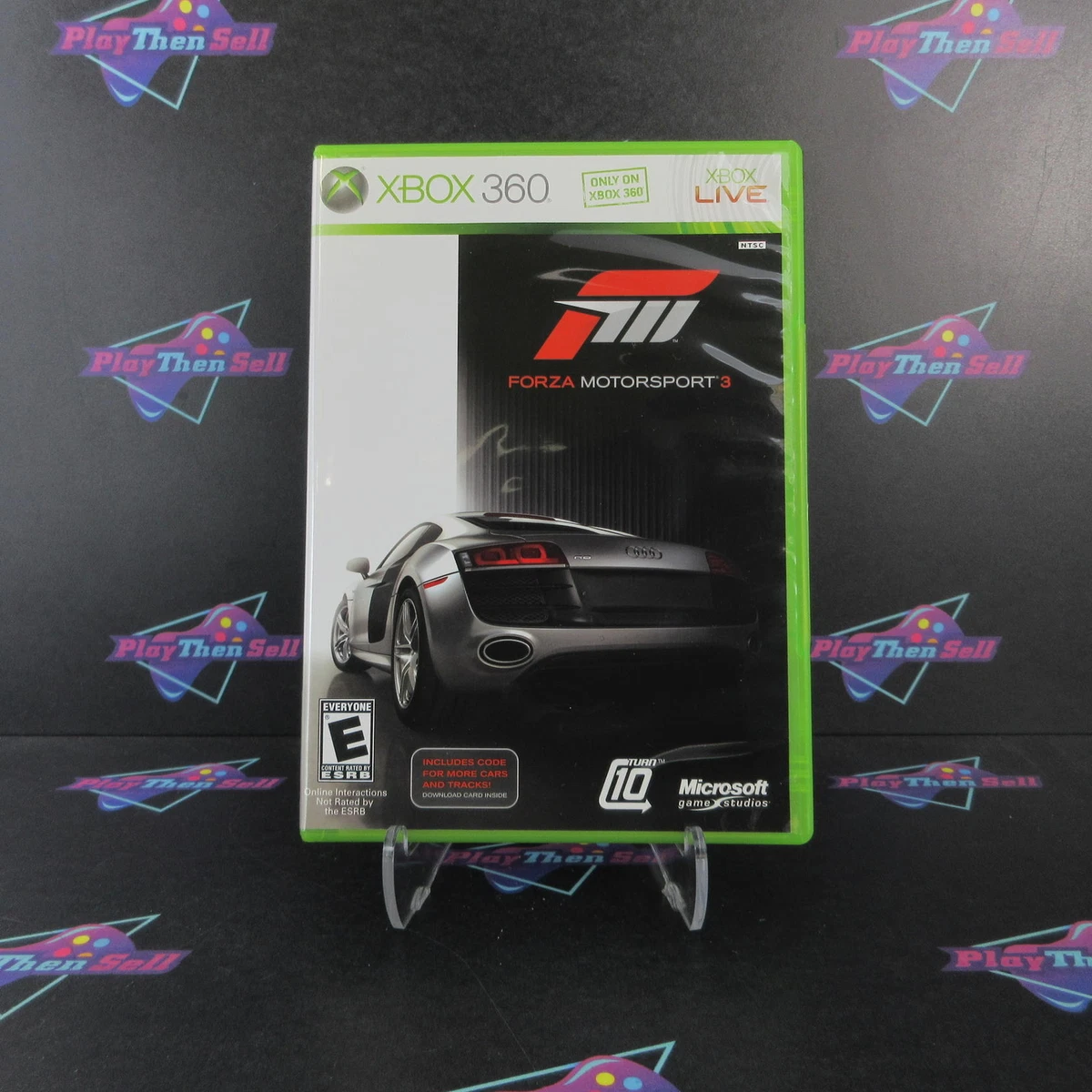 Jeu Forza Motorsport 3 Xbox 360 - Version PAL, Très Bon état, Disque Micro-rayé