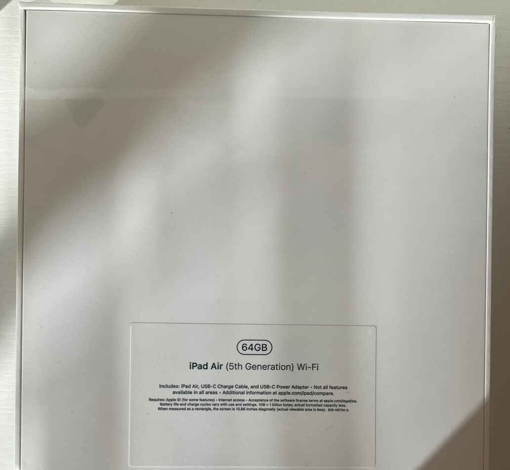Apple iPad Air (5th Generation) A2588 64 GB, Wi-Fi, 10.9 in - Blue