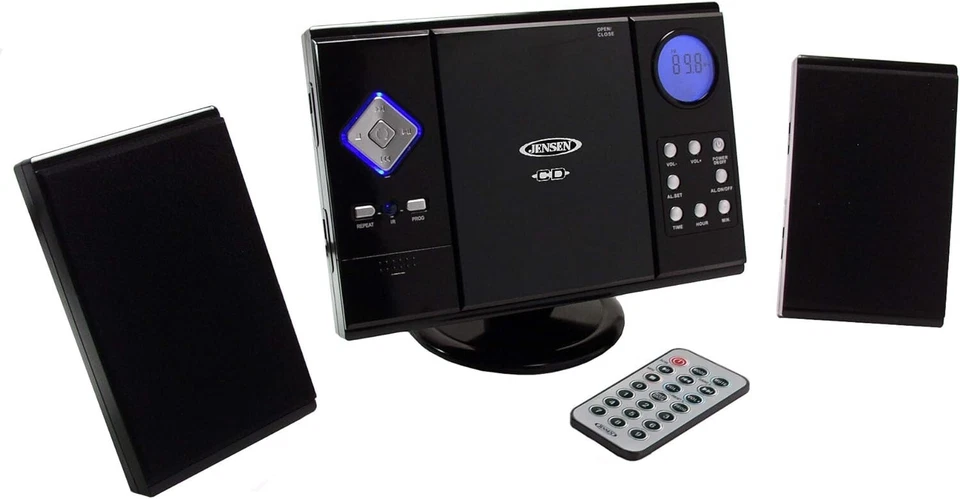 JENSEN Wall Mountable CD System with Digital AM/FM Stereo Receiver and Remote - Image 3 of 4