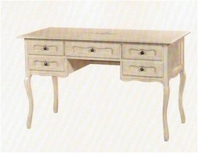 SCRIVANIA SCRITTOIO AVORIO DECAPE' CON DECORO CLASSICO | eBay
