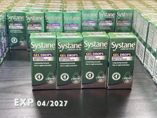 4x10ml SYSTANE 10ml EXP 4/27 LONG LAST Liquid GEL Lubricant Eye Drops