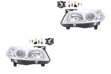Scheinwerfer Set Halogen passend für Renault Megane II 01/06- H7 H1 Nebel Leu.
