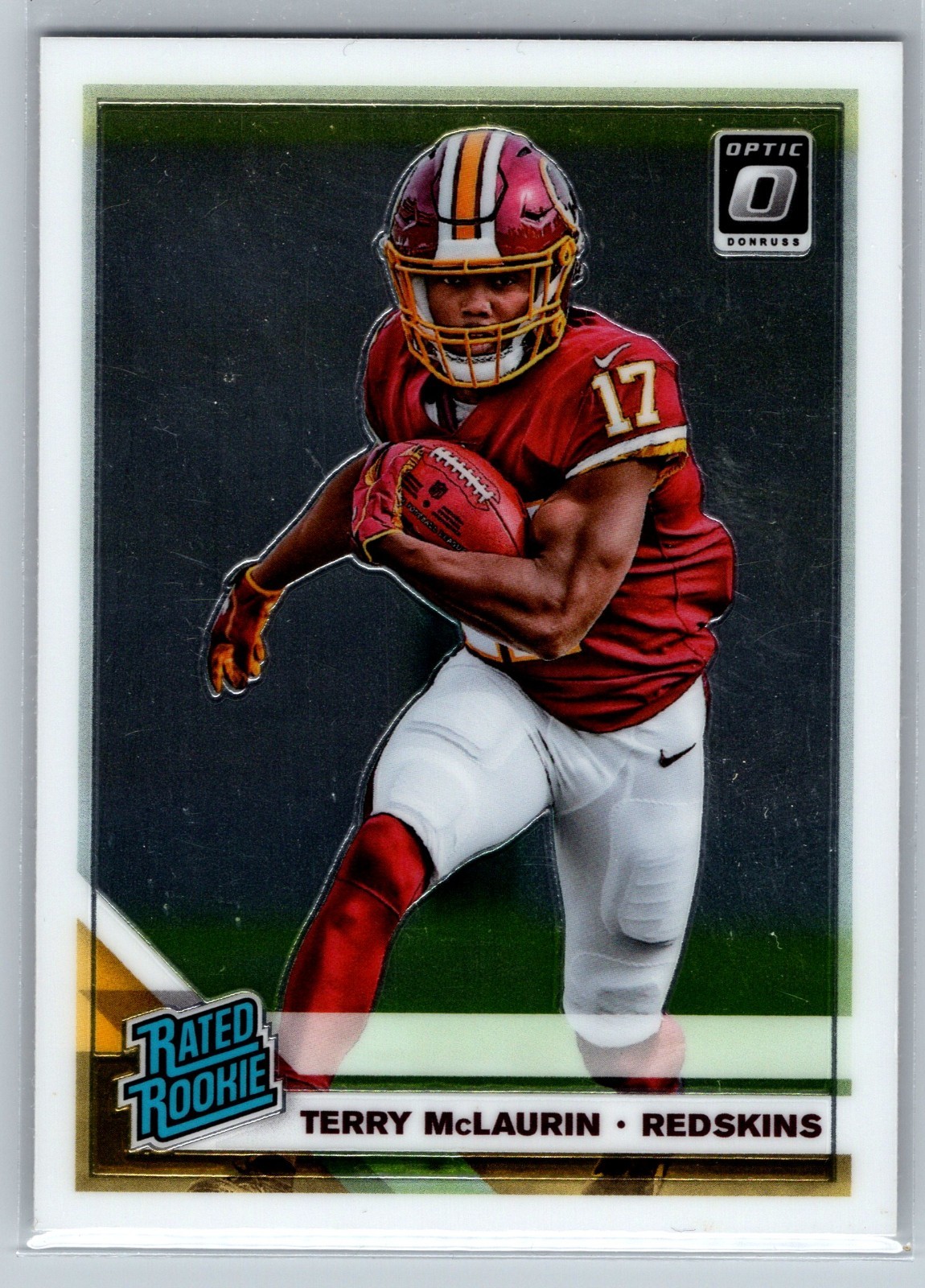 2019 Panini Optic Terry McLaurin Rated Rookie