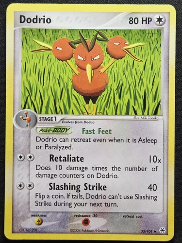 Dodrio 33/101 EX Hidden Legends Reverse Holo