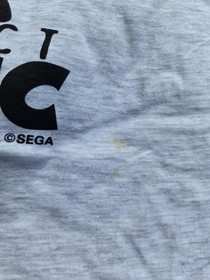 Vtg 1997 Project Sonic The Hedgehog Sega Saturn Japan Promotional Shirt Sz Large