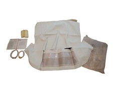 1956-1960 Al Knoch C1 Corvette New Convertible Top Kit White Chevrolet Roadster