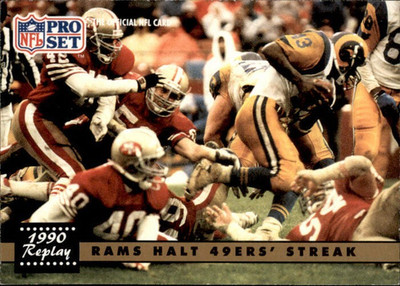 1991 NFL Pro Set Gary´s Touchdowns Clinches Victory #332 (6025)