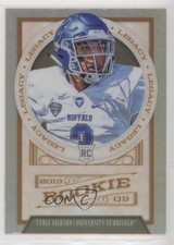 2019 Panini Legacy Rookies Premium Edition Silver Prizm Tyree Jackson #162 pe8