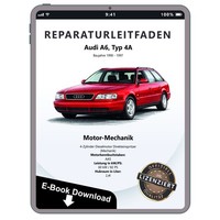 Audi A6 4A 1990-1997 2,4L Dieselmotor Mechanik 82 PS Werkstatthandbuch PDF Datei