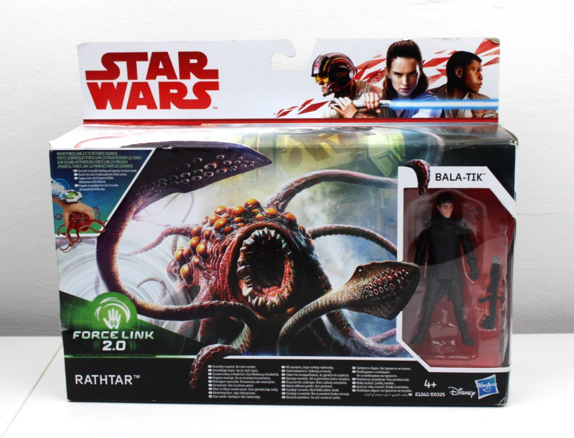 STAR WARS RATHTAR + BALA TIK 3.75"" ACTION FIGURE FORCE LINK HASBRO  NEW BOXED