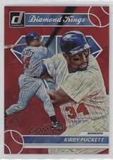 2023 Panini Donruss Diamond Kings Holo Red 1966/2023 Kirby Puckett #15 HOF 2s2